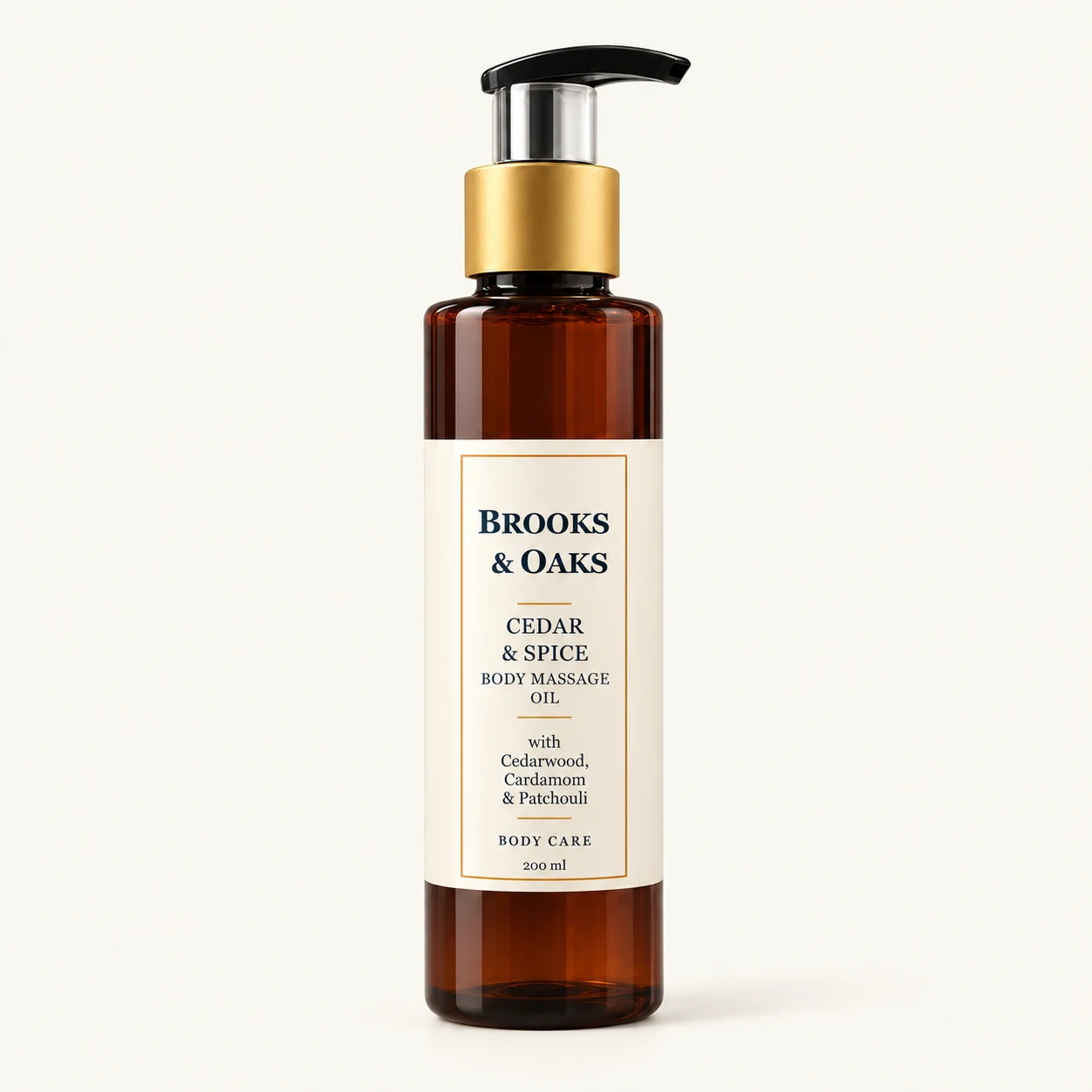 Cedar & Spice Body Massage Oil